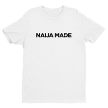 Naija Made Regular Tee - Black Ink