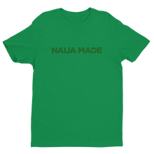 Naija Made Regular Tee - Green Ink