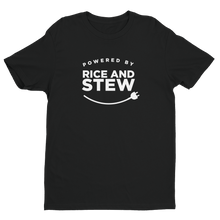 Powered by Rice and Stew Unisex Tee
