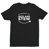 Powered by Rice and Stew Unisex Tee