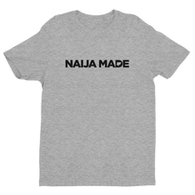 Naija Made Regular Tee - Black Ink