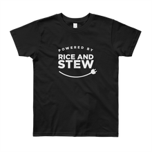 Powered by Rice and Stew Youth Tee