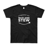 Powered by Rice and Stew Youth Tee