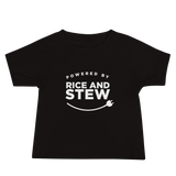 Powered by Rice and Stew Baby Tee