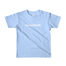Naija Made Regular - Child tee - White Ink
