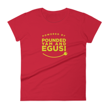 Powered by Pounded Yam and Egusi Women's Tee