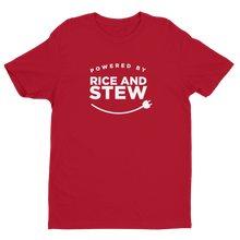 Powered by Rice and Stew Unisex Tee