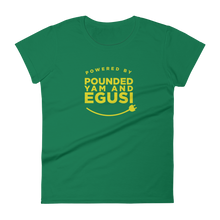 Powered by Pounded Yam and Egusi Women's Tee