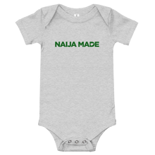 Naija Made Regular - Baby Onesie - Green Ink