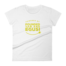 Powered by Pounded Yam and Egusi Women's Tee
