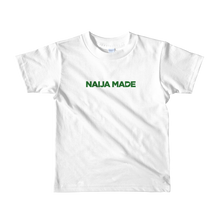 Naija Made Regular - Child tee - Green Ink