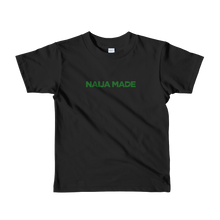 Naija Made Regular - Child tee - Green Ink