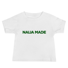 Naija Made Regular - Baby Tee - Green Ink