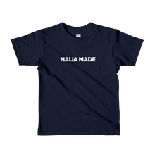 Naija Made Regular - Child tee - White Ink